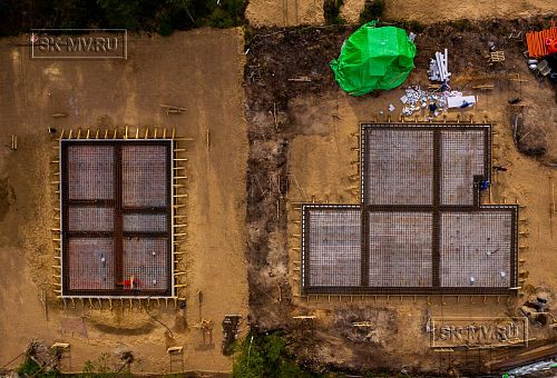 Монтаж индивидуального расчётного фундамента УШП PRO для строительства одноэтажного кирпичного дома в п. Рощино, Ленинградская обл. - 24