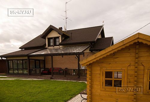 Строительство зимнего каркасного дома с верандой в д Олики - 40