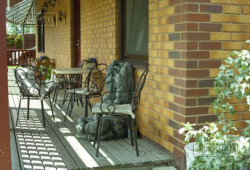 Строительство двухэтажного каркасного коттеджа 263 кв м с балконом, террасой и навесом для автомобилей в п Володарский - 23