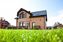 Построенный каркасный теплый дом 150 кв м с эркером и открытой террасой в п Горная Шальдиха - мини - 4