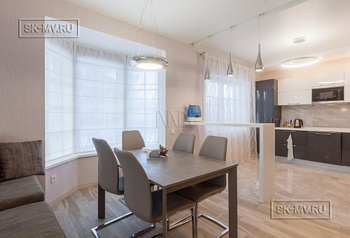 Пример внутренней отделки одноэтажного загородного дома в СНТ Фауна - 27