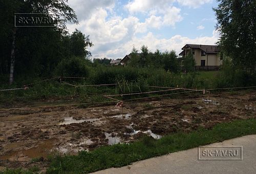 1. Выезд на осмотр участка и привязку фундаментов