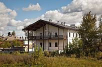 Фото репортаж с места строительства Дома художников 1600 кв м из кирпича с цокольным этажом по старинным чертежам 19 века в Тарусе Калужской области - мини - 5