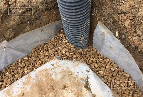 4.3. Устройство дренажа фундамента дома