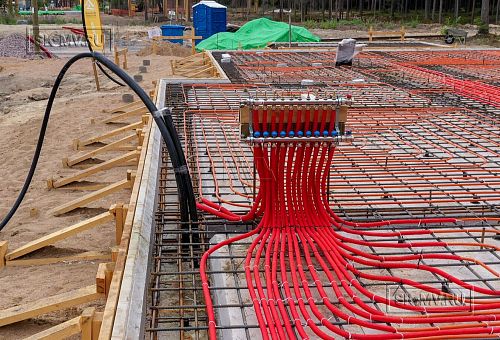 Монтаж индивидуального расчётного фундамента УШП PRO для строительства каркасного дома в Рощино 2, S заливки = 178 кв.м, Лениградская обл. - 14