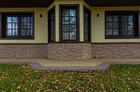 Построенный одноэтажный дом из газобетона с шатровой крышей в СНТ Фауна - мини - 29