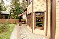 Строительство зимнего каркасного дома 175 кв м с эркером и мансардным этажом в п Вырица - мини - 5