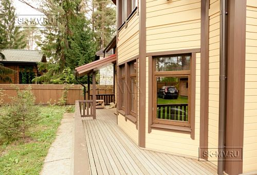 Строительство зимнего каркасного дома 175 кв м с эркером и мансардным этажом в п Вырица - 5