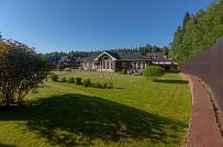 Одноэтажная усадьба в английском стиле в КП Галактика, технология каркас - мини - 53