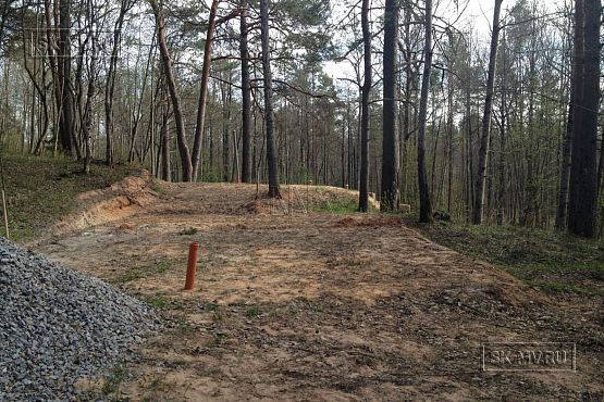 Строительство каркасного охотничего одноэтажного дома в Лужском районе - 8