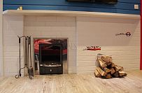 Дизайн интерьера одноэтажного каркасного СПА комплекса с бассейном в Зеркальном - мини - 4