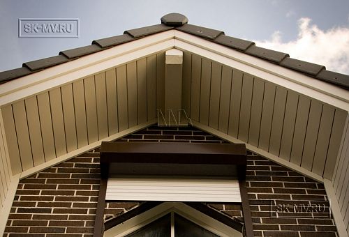 Строительство каркасного коттеджа с кирпичной отделкой в поселке Черничные поля Москва - 14