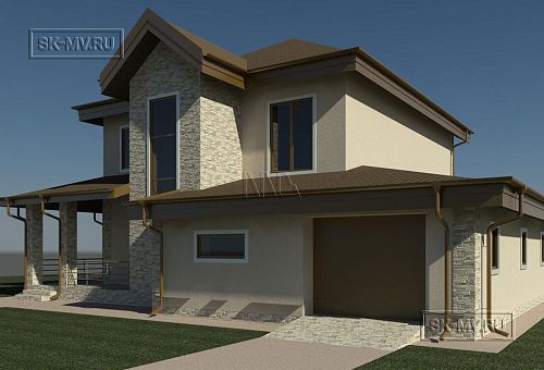 Газобетонный дом Ропша строится в Ленинградской области - 2