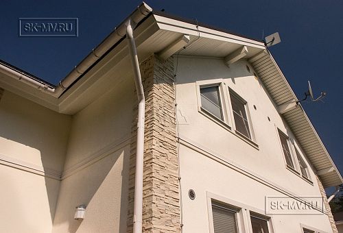 Строительство каркасного дома с навесом для автомобиля в п Пески - 7