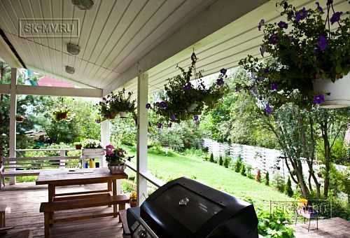 Строительство двухэтажного каркасного дома чуть более 200 кв м в скандинавском стиле в деревне Юкки - 10