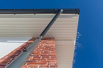 Фото репортаж с места строительства загородного коттеджа из газобетона с сауной внутри в Савое Ленобласти  - мини - 19