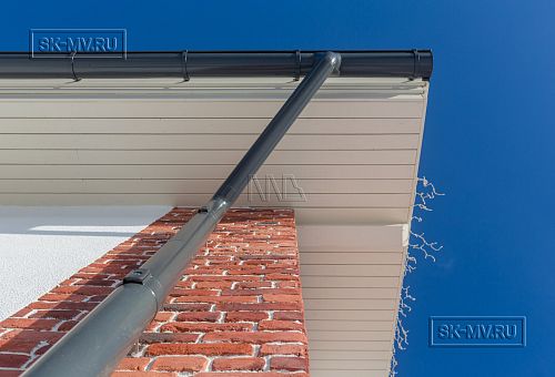 Фото репортаж с места строительства загородного коттеджа из газобетона с сауной внутри в Савое Ленобласти  - 19