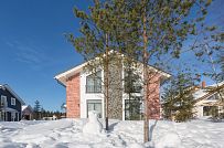 Фото репортаж с места строительства загородного коттеджа из газобетона с сауной внутри в Савое Ленобласти  - мини - 28