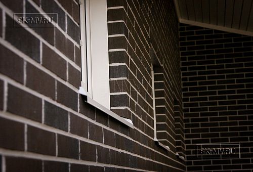 Строительство каркасного коттеджа с кирпичной отделкой в поселке Черничные поля Москва - 7