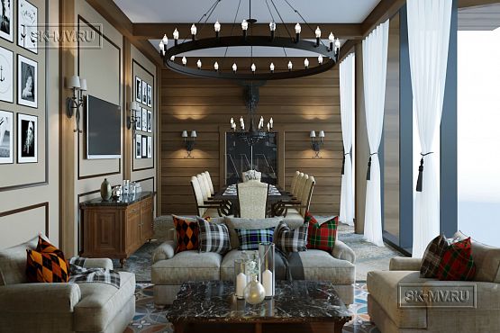 Интерьер клубного дома гольф-клуба - 10