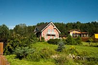 Построенный каркасный дом ок 170 кв м с балконом и террасой Северная корона 65 в пос. Волочаевка - мини - 3