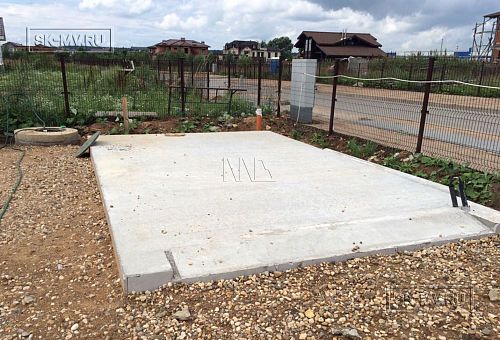 ЖК "Новорижский", Московская область. Площадь гаража на два автомобиля с хоз.блоком - 72 кв.м.