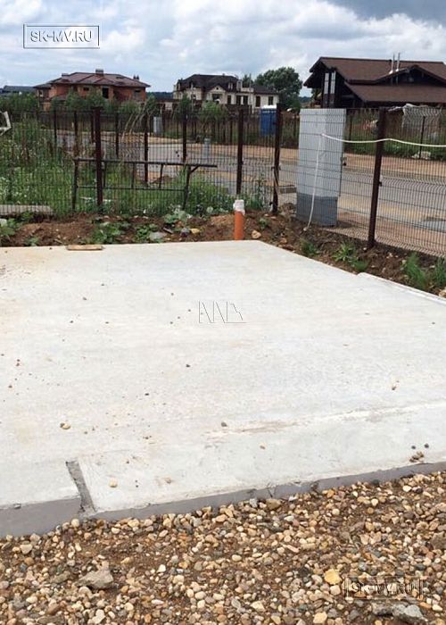 Строительство одноэтажного деревянного дома в ЖК Новорижский