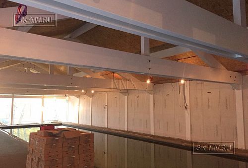 Монтаж фундамента УШП для строительства большого спа-комплекса 1000 кв м с бассейном в городе Котельники Московской области - 51