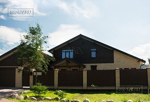 Строительство двухэтажного каркасного дома в альпийском стиле в Петергофе - 9