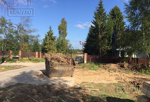 2. Выемка почвенно-растительного слоя