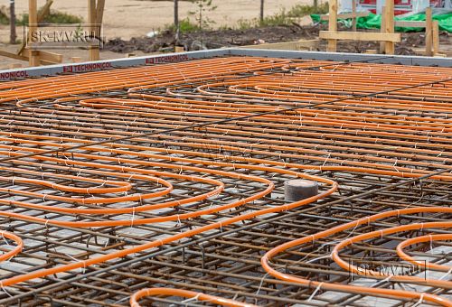 Монтаж индивидуального расчётного фундамента УШП PRO для строительства кирпичного двухэтажного дома в Рощино, Лениградская обл. - 2