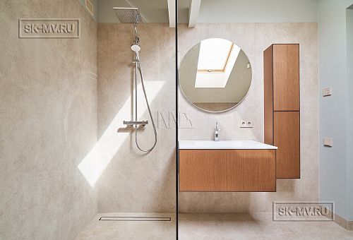 Пример внутренней отделки фахверкого дома в КП Монтевиль - 23