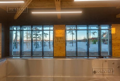 Пример внутренней отделки СПА-комплекса в п Сосновый Берег - 1