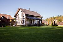 Построенный небольшой каркасный коттедж с мансардным этажом Галактика 9 - мини - 18