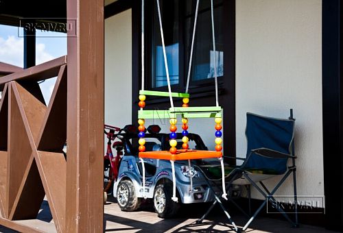 Построенный в п Парквей по каркасной технологии двухэтажный загородный дом в стиле фахверк площадью 200 кв м - 8