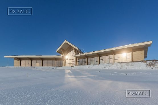 Построенный клубный дом с рестараном по технологии фахверк для гольф-клуба Земляничные поляны - 45