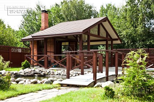 Летние кухни с барбекю--5