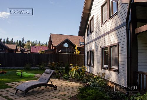 Построенный небольшой каркасный коттедж с мансардным этажом Галактика 9 - 5