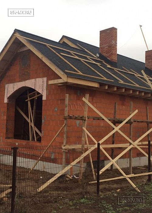 Строительство кирпичного дома в Московской области, Новорижский 719