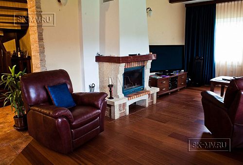 Дизайн интерьера двухэтажного загородного коттеджа с эркером в кп Зеркальный - 5