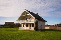 Строительство каркасного коттеджа с большой террасой в п Ольшаники - мини - 7