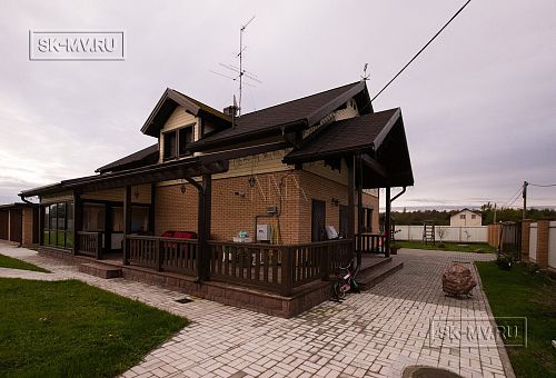 Строительство зимнего каркасного дома с верандой в д Олики - 18