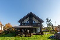 Построенный загородный дом с террасой по каркасной технологии в Сестрорецке под ключ - мини - 13