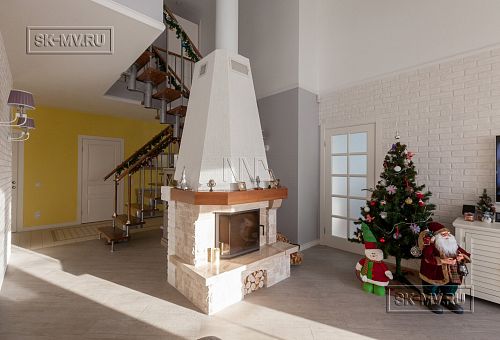 Дизайн интерьера каркасного дома в Оликах 3 - 33