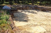 Монтаж индивидуального расчётного фундамента УШП PRO для строительства кирпичного  дома в Рощино 2, S плиты = 500 кв.м, Лениградская обл. - мини - 9