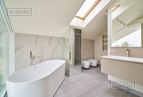 Пример внутренней отделки фахверкого дома в КП Монтевиль - 27