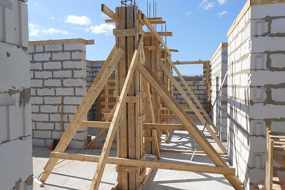 Этапы строительства дома из газобетона - 5