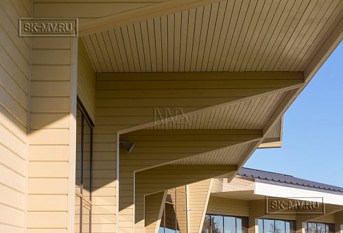 Построенный клубный дом с рестараном по технологии фахверк для гольф-клуба Земляничные поляны - 21