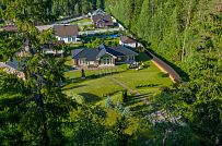 Одноэтажная усадьба в английском стиле в КП Галактика, технология каркас - мини - 7