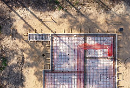 Монтаж индивидуального расчётного фундамента УШП PRO для строительства каркасного дома в Рощино 2, S заливки = 178 кв.м, Лениградская обл. - 6